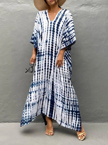Raine | Kaftan Maxi Jurk voor Dames – Zomerflair en Comfort