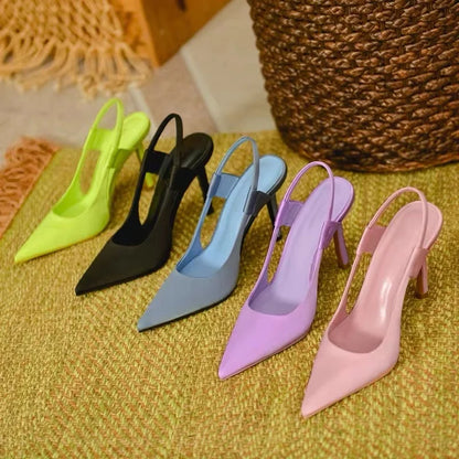 Nadine | Dames Slingback Pumps met Puntige Neus en Hoge Hak – Elegant, Verfijnd en Comfortabel