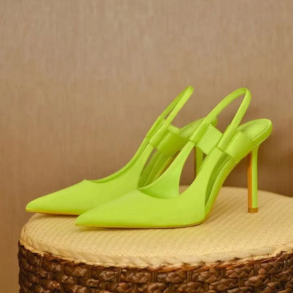 Nadine | Dames Slingback Pumps met Puntige Neus en Hoge Hak – Elegant, Verfijnd en Comfortabel