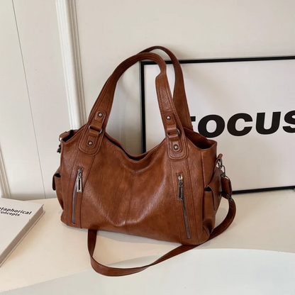 Dakota Shoulderbag | Vegan Leren Schoudertas met Luxe Design en Praktische Indeling
