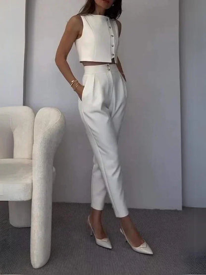 Zelia | Tweedelige Set voor Dames – Comfortabele Pasvorm met Trendy Design en Veelzijdige Stylingopties