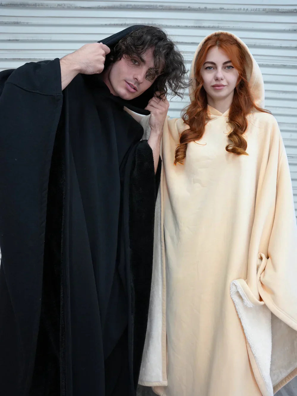 Robin Hoodie Blanket Dames | Oversized Deken Hoodie met Zijdezachte Stof