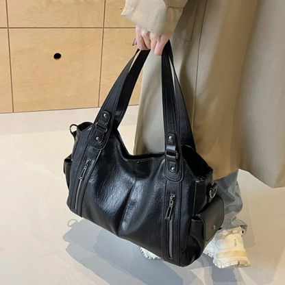 Dakota Shoulderbag | Vegan Leren Schoudertas met Luxe Design en Praktische Indeling