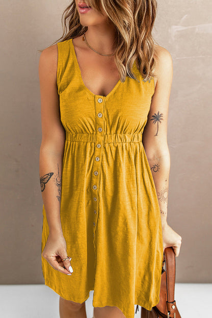 Leni | Zomerse Knoopjurk – Vrouwelijke Elegantie en Comfort voor Zonnige Dagen