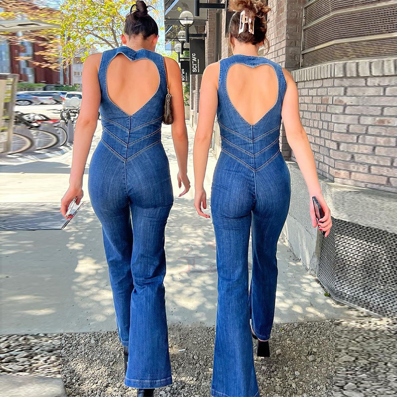 LIEKE | Denim Jumpsuit
