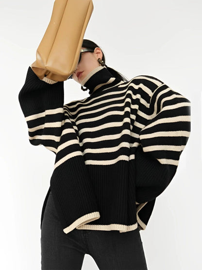 Dames Oversized Coltrui – Katoen, Losvallend, Casual voor Herfst en Winter