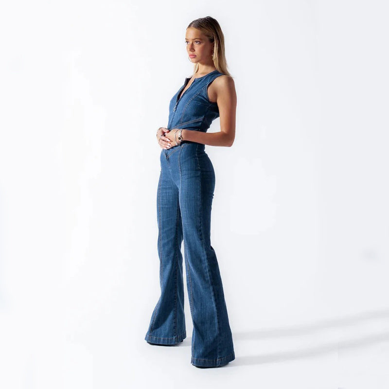 LIEKE | Denim Jumpsuit