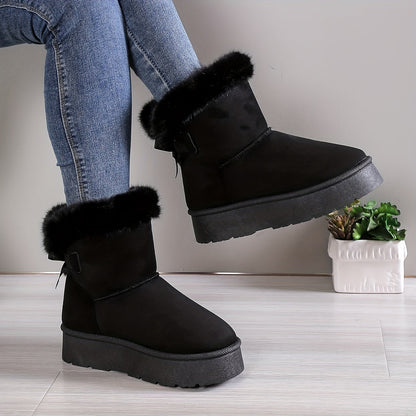 Enkellaarsjes | Dames Laarzen met Faux Fur Voering en Luxe Details