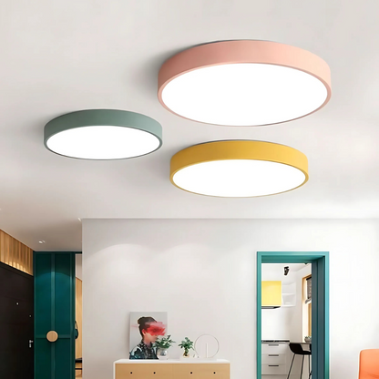 Scandinavische Houten Plafondlamp – Natuurlijk Hout, Modern Design voor Slaapkamer of Woonkamer Verlichting