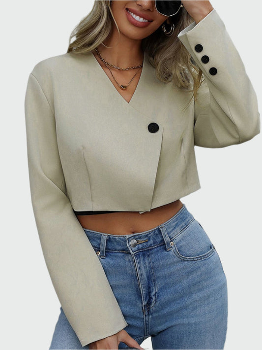 Talia | Korte Dames Jas met Trendy Design – Comfort & Elegantie voor Elke Dag