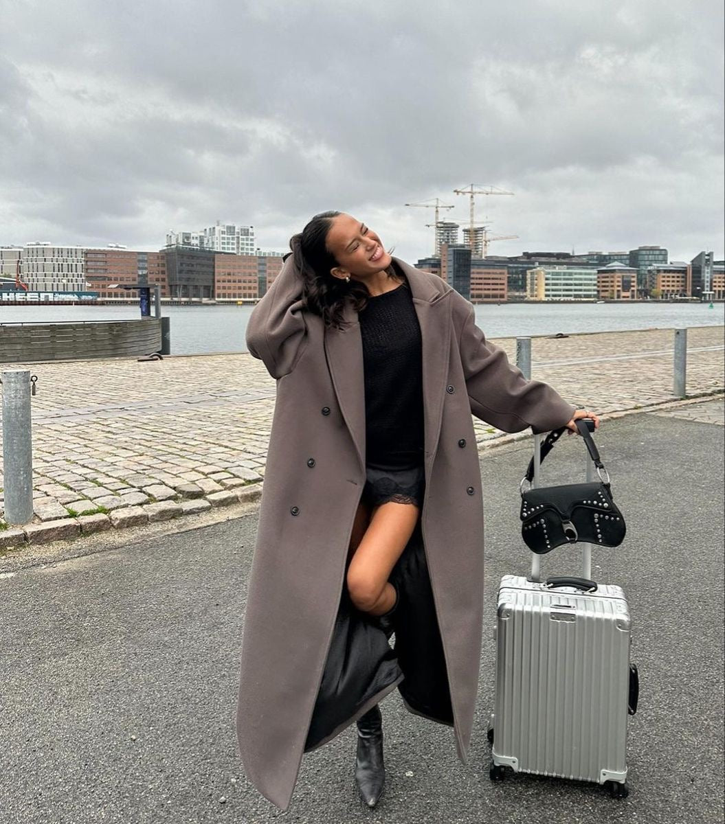 June | Lange oversized jas
