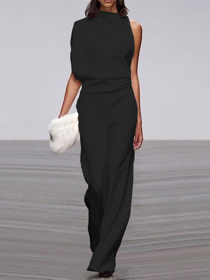 Nova | Jumpsuit voor dames met één schouder - Elegant, comfortabel & perfect voor speciale gelegenheden
