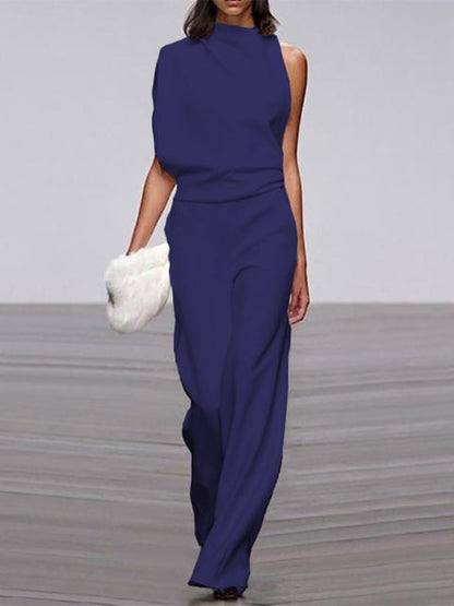 Nova | Jumpsuit voor dames met één schouder - Elegant, comfortabel & perfect voor speciale gelegenheden