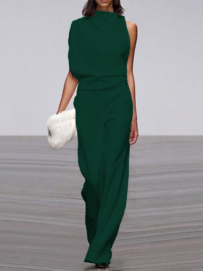 Nova | Jumpsuit voor dames met één schouder - Elegant, comfortabel & perfect voor speciale gelegenheden