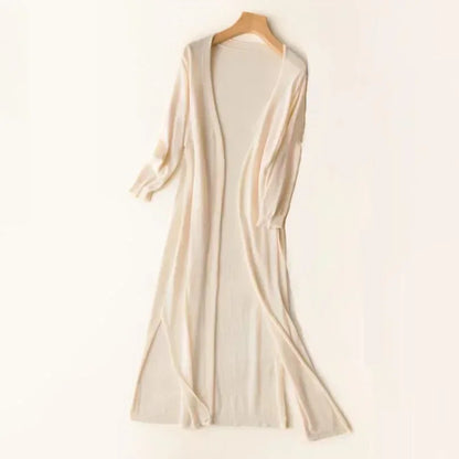 Feline | Dames Lange Vest – Lichtgewicht – Tijdloze Elegantie – Ademend & Comfortabel