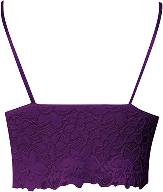 Martine | Dames Kanten Crop Top – Vrouwelijk, Verfijnd, Verstelbare Bandjes
