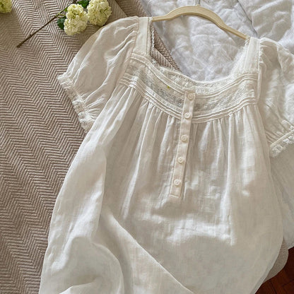 Lyanne | Nachtjurk – Victoriaans Design voor Elegantie en Comfort