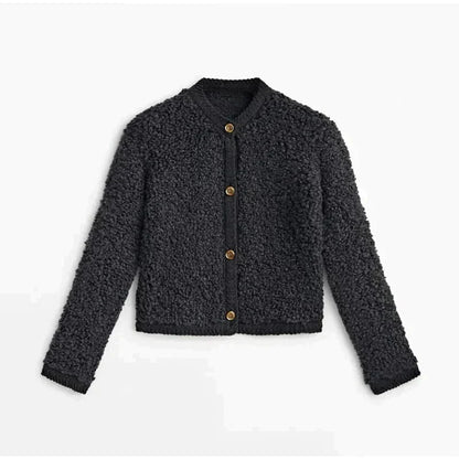 Lanae | Teddy Strickjacke voor Dames - Elegantie, Comfort en Warmte voor de Winter