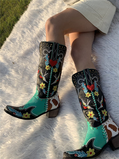 Zuri | Cowboylaarzen voor Dames – Stoer Ontwerp met Western Flair