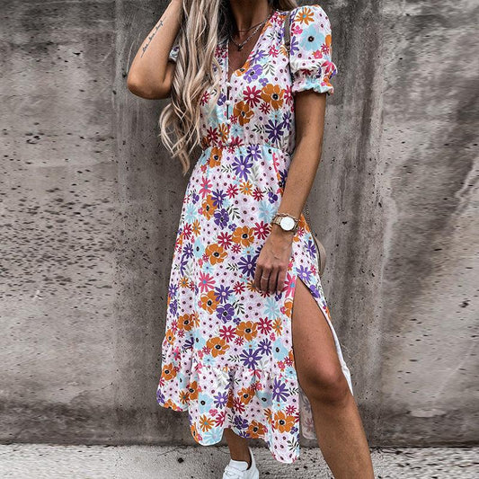 Lijsbeth | Zomers Jurk – Vrouwelijk, Ademend, Met Flatterende Silhouette