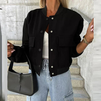 Mascha Stijlvol Casual Jasje | Dames Jasje in Katoen-Polyester Mix met Kreukvrij Design