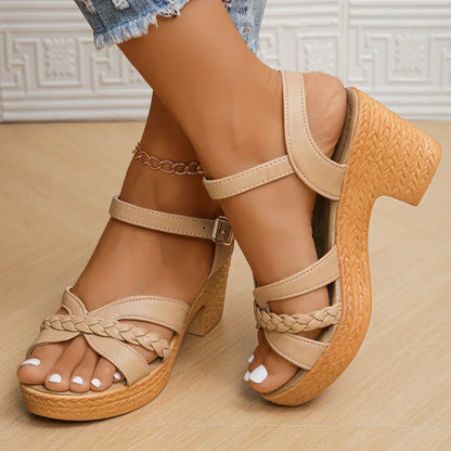 Yvette | Dames Sandalen – Orthopedische Sandalen met Stijlvol Design en Verstelbare Pasvorm
