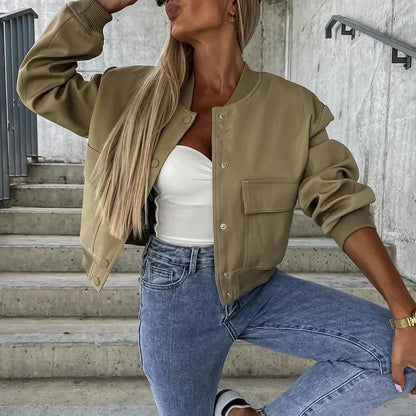 Mascha Stijlvol Casual Jasje | Dames Jasje in Katoen-Polyester Mix met Kreukvrij Design
