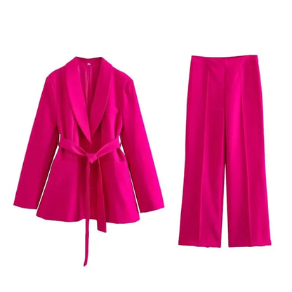 Noëlla | Dames Blazer Set met Broek – Elegante Pasvorm & Moderne Tijdloze Look