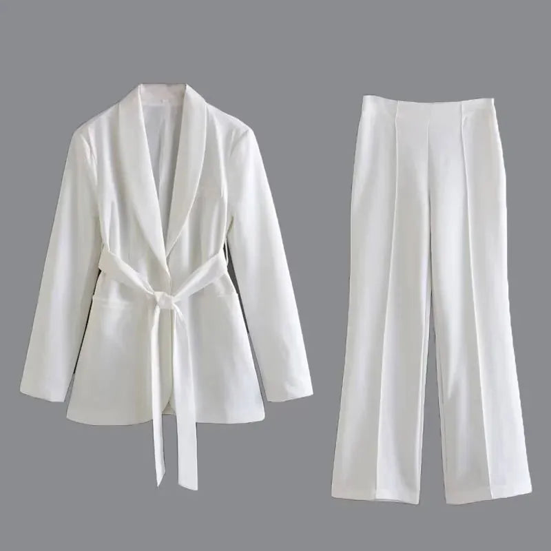 Noëlla | Dames Blazer Set met Broek – Elegante Pasvorm & Moderne Tijdloze Look