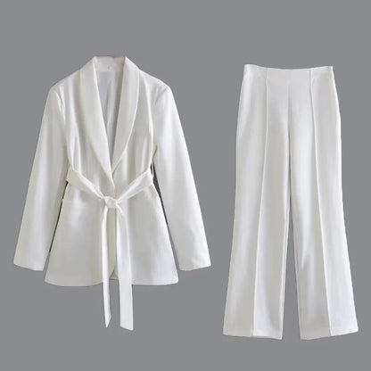 Noëlla | Dames Blazer Set met Broek – Elegante Pasvorm & Moderne Tijdloze Look