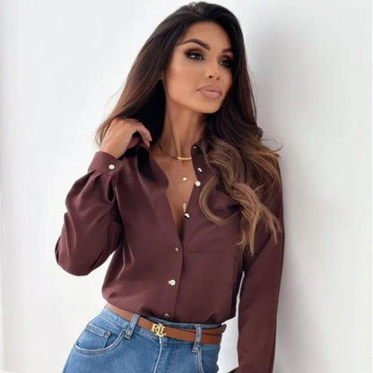 Lila | Blouse – Vrouwelijke Elegantie met een Ademend Design voor Elke Gelegenheid