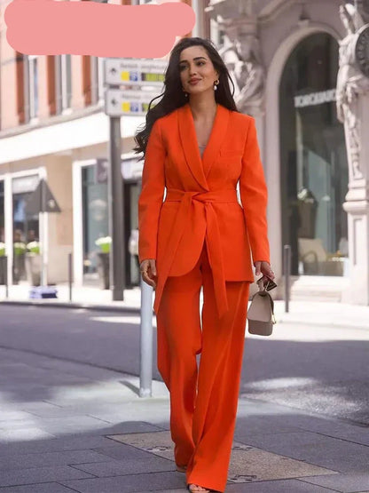 Noëlla | Dames Blazer Set met Broek – Elegante Pasvorm & Moderne Tijdloze Look