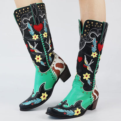 Zuri | Cowboylaarzen voor Dames – Stoer Ontwerp met Western Flair