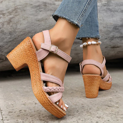 Yvette | Dames Sandalen – Orthopedische Sandalen met Stijlvol Design en Verstelbare Pasvorm