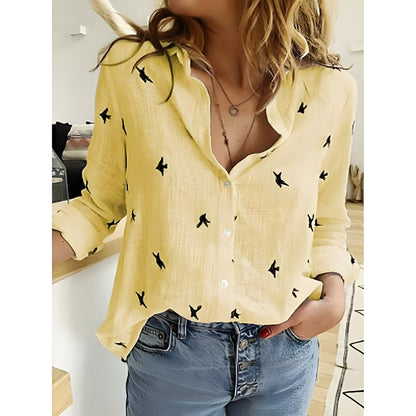 Malou | Dames Blouse – Lichte en Ademend Zomerblouse voor Comfort en Stijl
