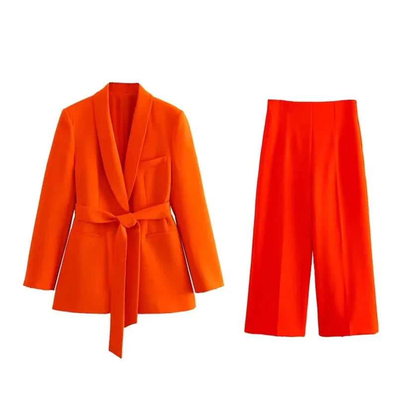 Noëlla | Dames Blazer Set met Broek – Elegante Pasvorm & Moderne Tijdloze Look