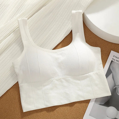 Dames sporttop set met ribstructuur en comfortabele pasvorm