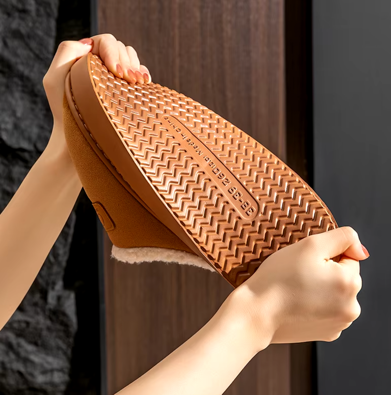 Dames Schapenvacht Pantoffels – Warm, Comfortabel voor Thuis