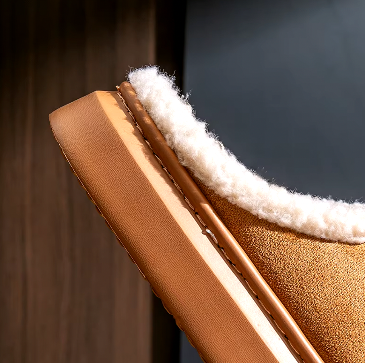 Dames Schapenvacht Pantoffels – Warm, Comfortabel voor Thuis