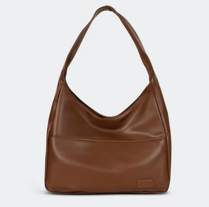 Oliva | Trendy vegan leren schoudertas