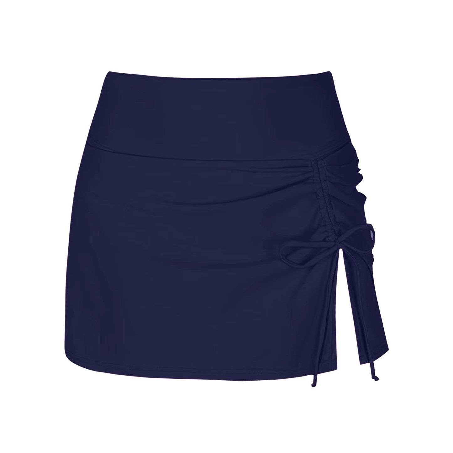 Pauline | Dames Minirok – Ruches – Zijsplit – Nauwsluitend