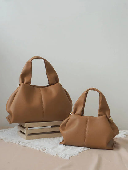 Vanja | Dames Schoudertas van Vegan Leer – Elegant Design en Ruim, Praktisch Interieur