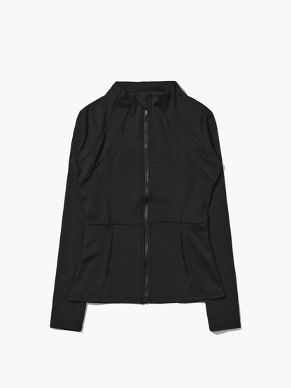 LOIS Fitness Jacket | Dames Sportjas met Sneldrogende Stof en Staande Kraag