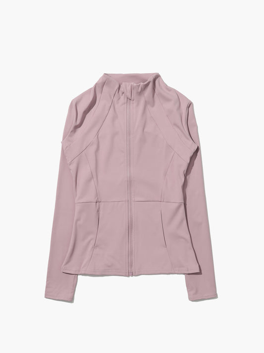 LOIS Fitness Jacket | Dames Sportjas met Sneldrogende Stof en Staande Kraag