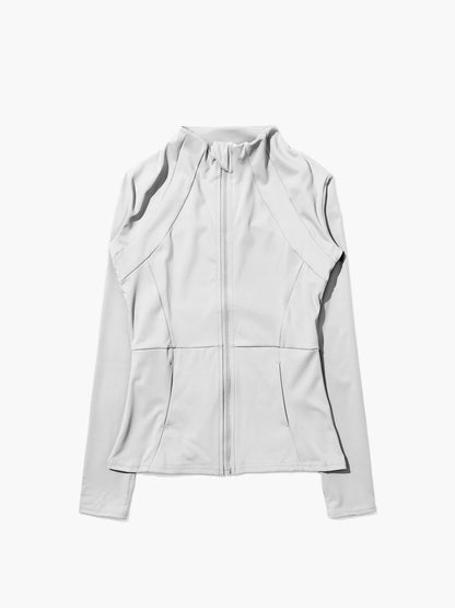 LOIS Fitness Jacket | Dames Sportjas met Sneldrogende Stof en Staande Kraag