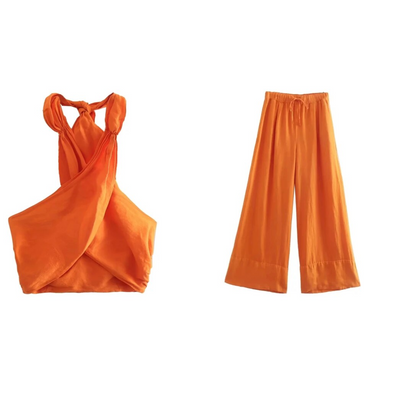 Zina | Dames Tweedelige Set – Elegante Tweedelige Set met Modern Tijdloos Design