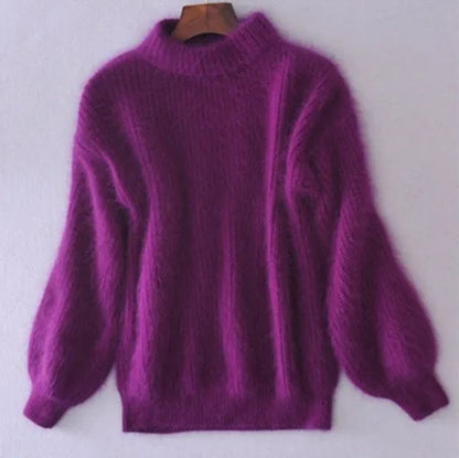Louise | Vintage Trui voor Dames – Comfortabele en Elegante Rollneck Trui