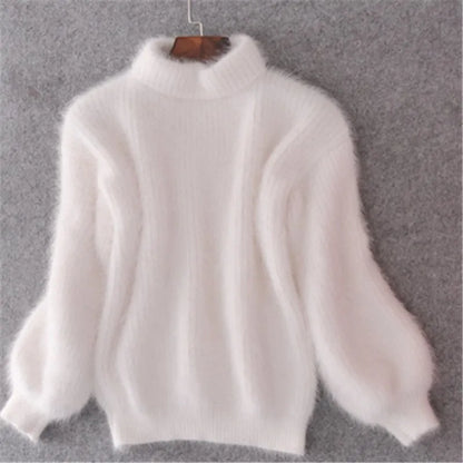 Louise | Vintage Trui voor Dames – Comfortabele en Elegante Rollneck Trui