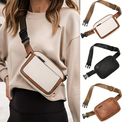 Modieuze Dames Crossbody Slingtas – Waterafstotend, Lichtgewicht en Perfect voor Reizen en Outdooractiviteiten