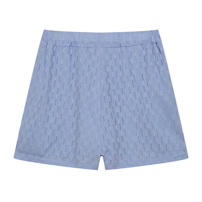 Leone - Dames set met losvallende blouse en luchtige short
